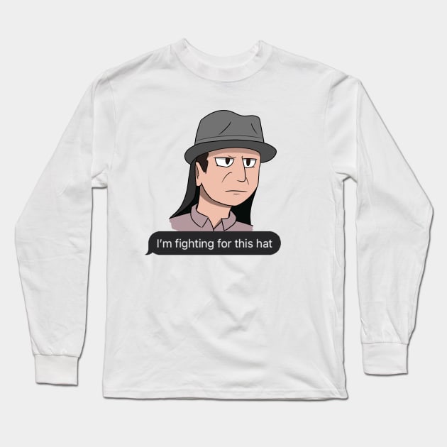 Brian’s Hat Long Sleeve T-Shirt by Smol Might Designs